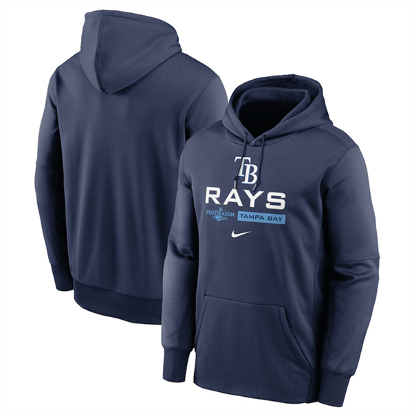 Men's Tampa Bay Rays Navy 2022 Performance Pullover Hoodie